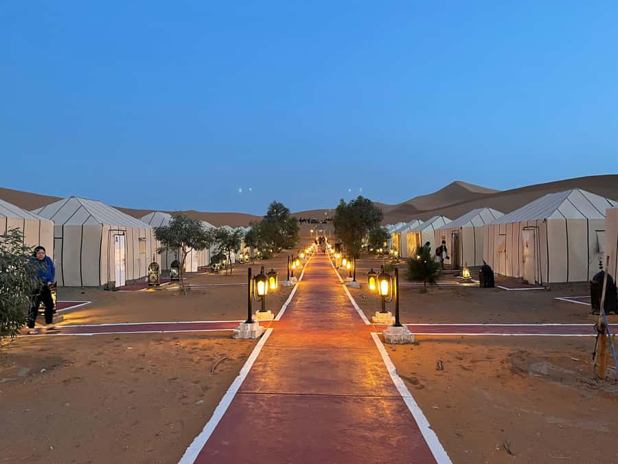 Merzouga: 1-Night in the luxury camp. camel ride & Dinner - What the $79 price really buys you