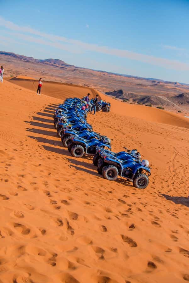Merzouga : Adventure Quad Bike Safari, & Sandboarding - The Quad Ride Across the Dunes