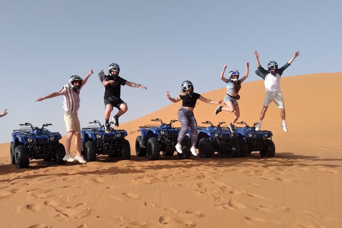 merzouga Desert 1 hour or two hour Quad Bike, and sandboarding - Sandboarding on the Merzouga dunes