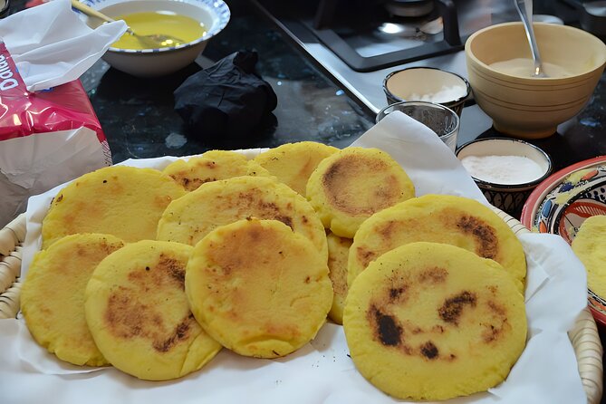 Moroccan Cooking Workshop in fez Medina - Learning Moroccan Bread, Crepes, and Pancakes
