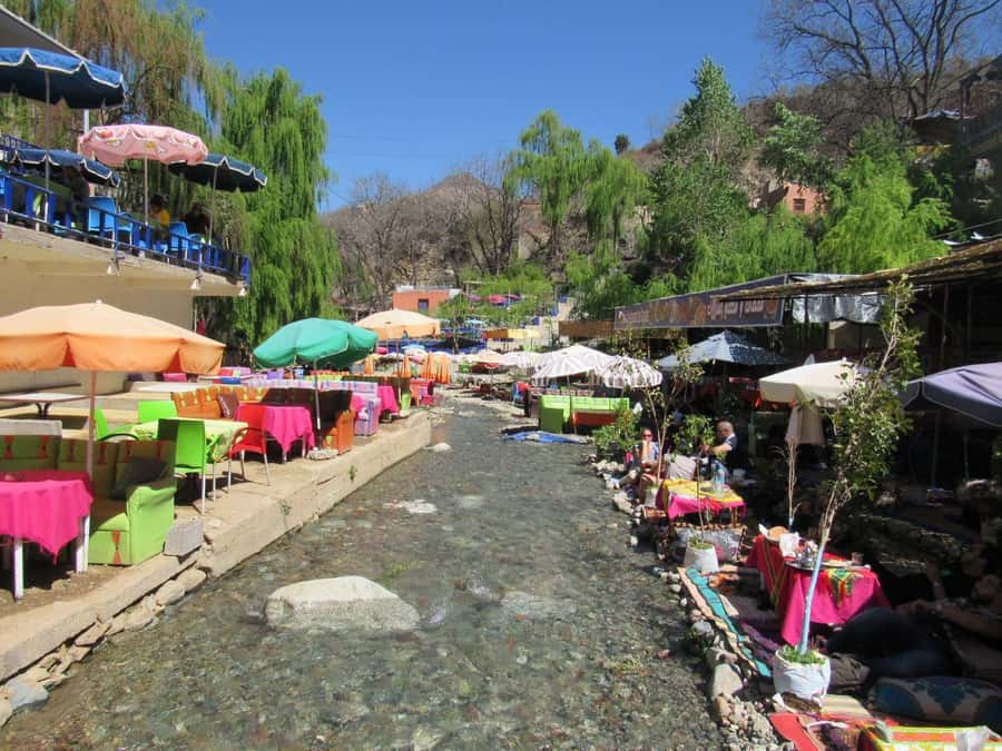 Ourika valley & atlas mountains guided tour from Marrakech - Hiking from Setti Fatma to the waterfalls
