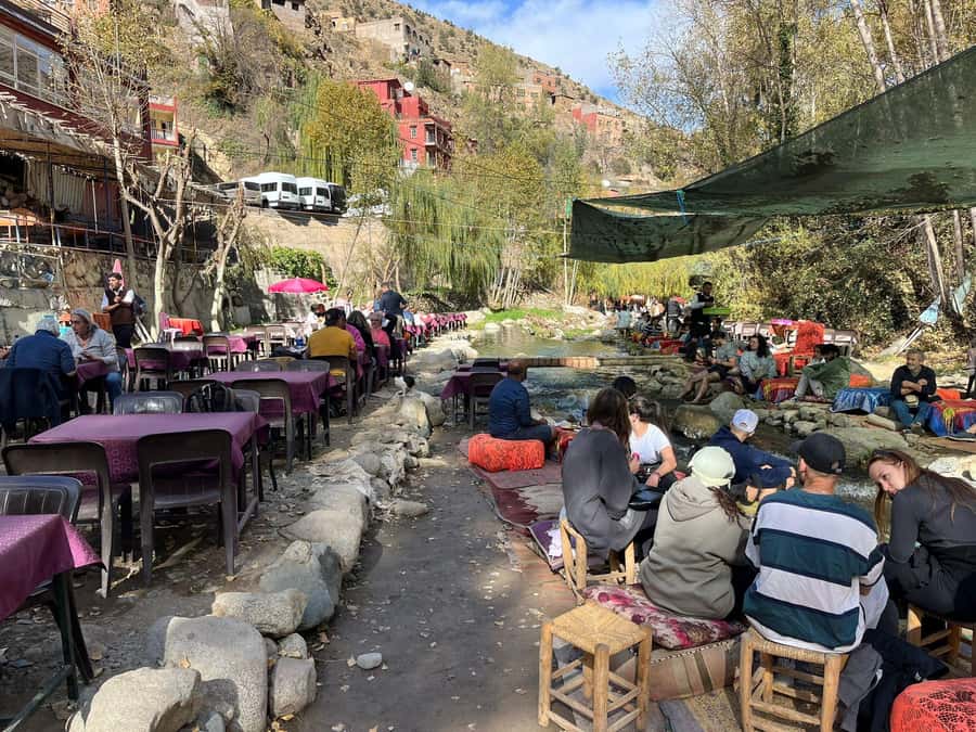 Ourika Valley ,Berber villages ,Atlas Mountains + Lunch - Leaving Marrakech for the Atlas Mountains