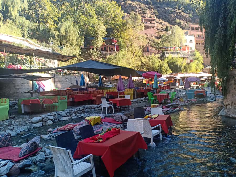 Ourika Valley ,Berber villages ,Atlas Mountains + Lunch - Ourika Valley villages and river views