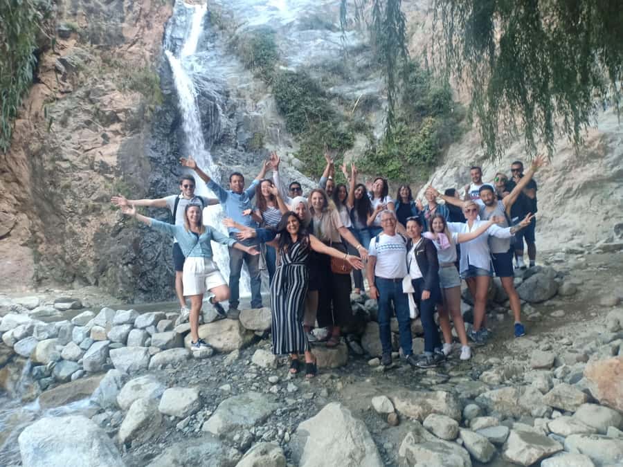 Ourika Valley ,Berber villages ,Atlas Mountains + Lunch - The ride back to Marrakech