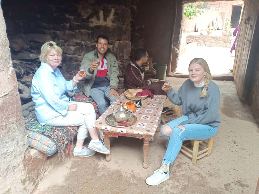 Ourika Valley ,Berber villages ,Atlas Mountains + Lunch - The argan oil cooperative and the shopping question