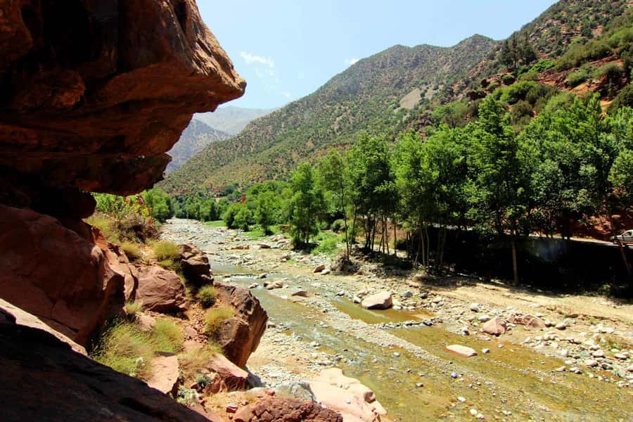 Ourika Valley with Atlas Mountains Day Trip from Marrakech - Mint tea in a Berber home