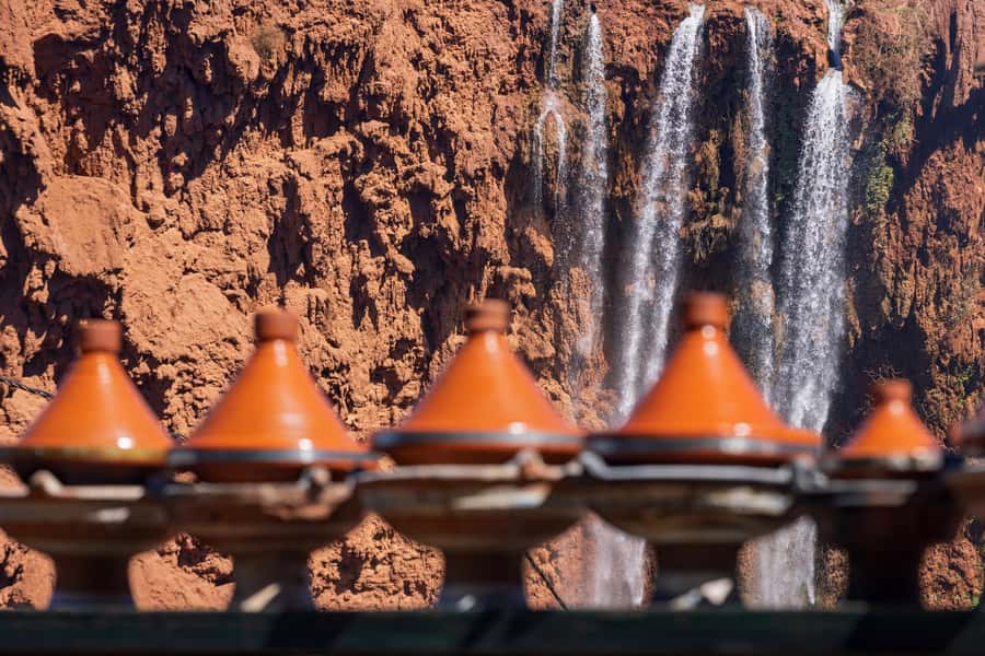 Ouzoud Waterfalls: Day Trip from Marrakech - First Views Of The 110-Meter Cascades