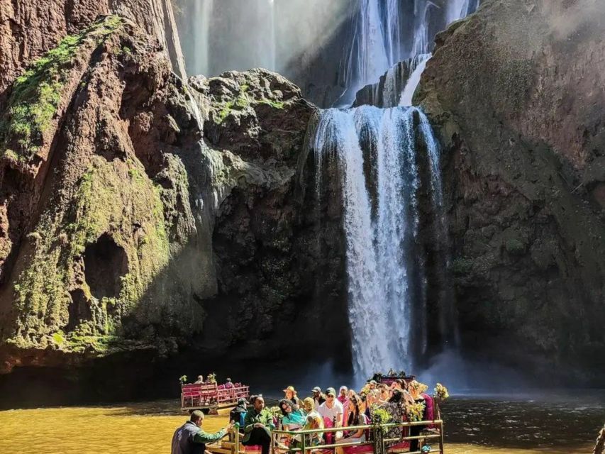 Ouzoud Waterfalls: Day Trip from Marrakech - The Boat Ride At The Foot Of The Falls