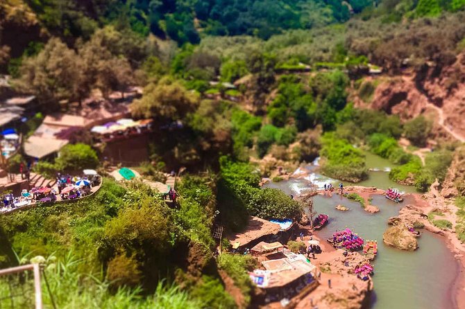 Ouzoud Waterfalls Guided Hike and Boat Trip from Marrakech - Monkeys, cafés, and lunch with a view