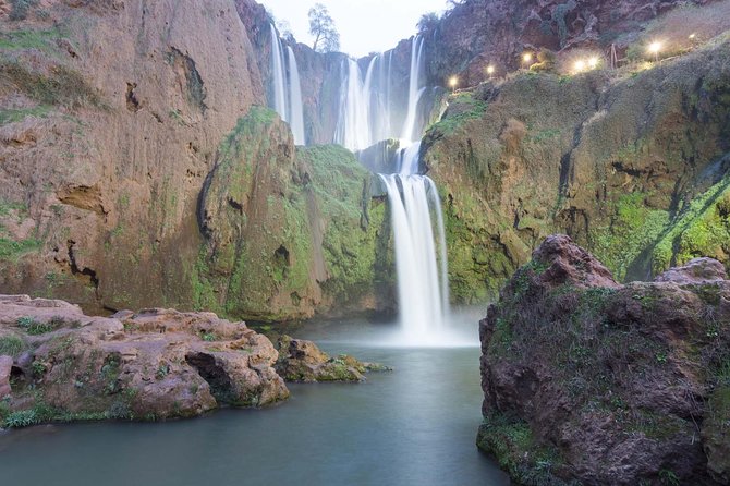 Ouzoud Waterfalls Guided Hike and Boat Trip from Marrakech - Arriving above the Ouzoud cascades