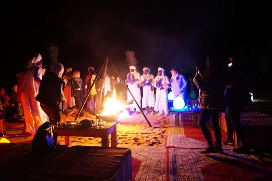 Overnight in Luxury Tent in Desert Camp Erg Chebbi Merzouga - Sunset at Erg Chebbi