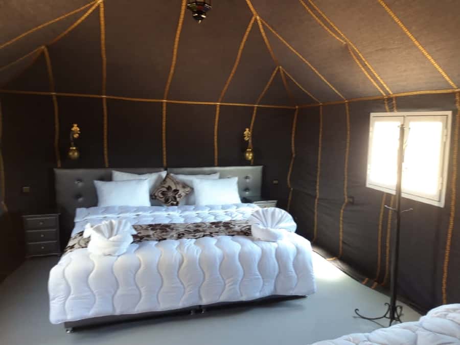 Overnight in Luxury Tent in Desert Camp Erg Chebbi Merzouga - What the luxury tent is really like
