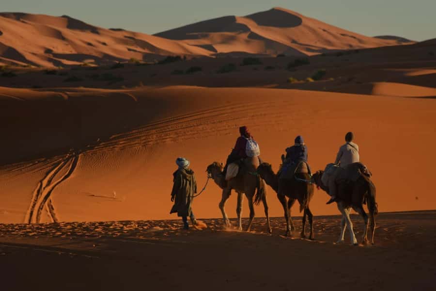 Overnight in Luxury Tent in Desert Camp Erg Chebbi Merzouga - Sunrise, breakfast, and the return trip