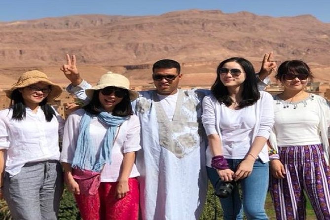 Private 3-Days Desert Trip From Marrakech to Merzouga - Ait Benhaddou and Ouarzazate on day one
