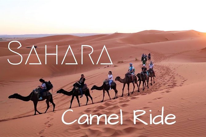 Private 3-Days Desert Trip From Marrakech to Merzouga - The Erg Chebbi camel ride and desert camp