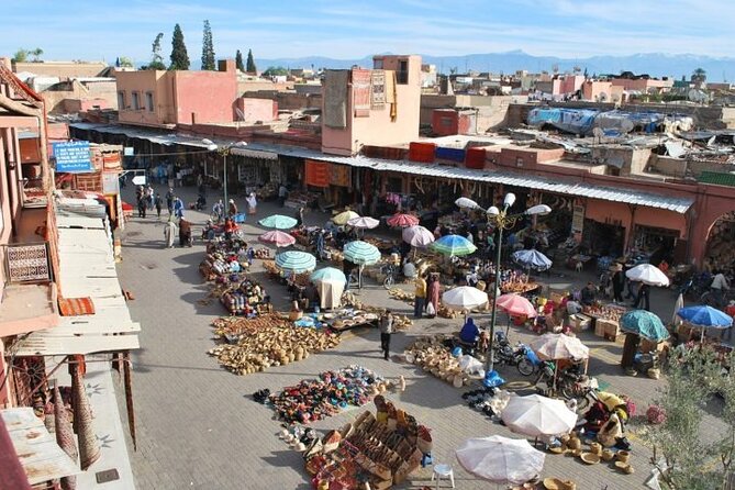 Private Marrakech excursion, camel ride or quad from Casablanca - Koutoubia Mosque and Bab Agnaou