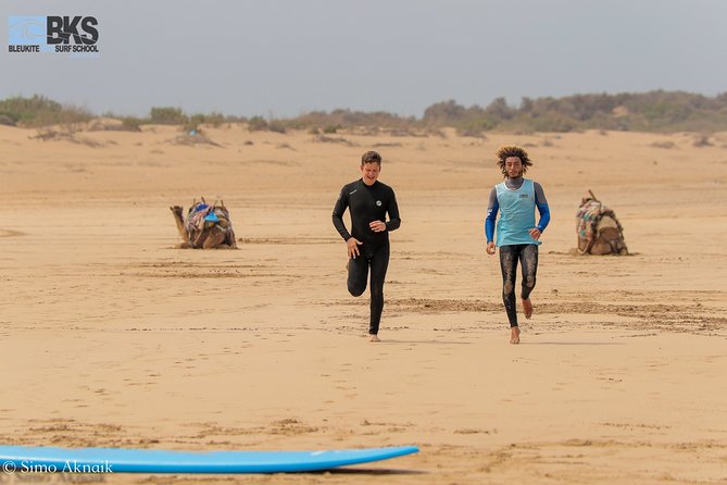 Private Surf Lesson - Meeting BleuKite on Avenue Mohammed V