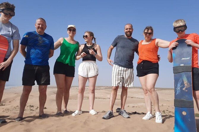 Quad Bike and Sandboarding on Sand Dunes Wild Beach - Sandboarding on approachable dunes