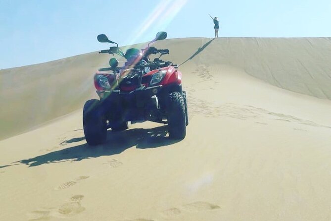 Quad Biking and Sandboarding on Sand Dunes Wild Beach - Three hours across dunes, beaches, and Berber villages