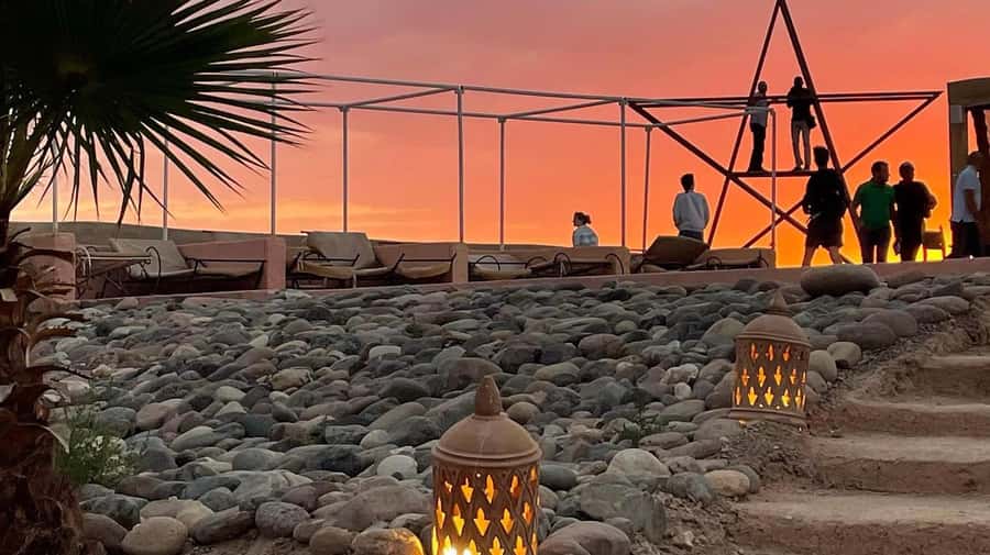 Quad biking, Camel ride, dinner & show at Agafay desert - Dinner in a Candlelit Restaurant