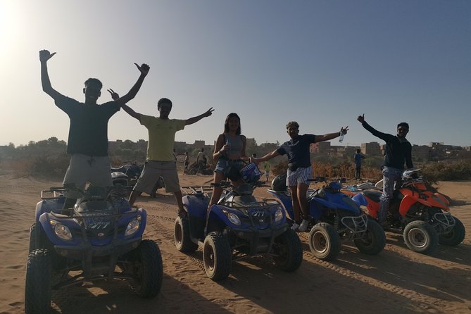 Quad, camel and dinner with show in the desert of Agafay - Getting ready for the quad ride