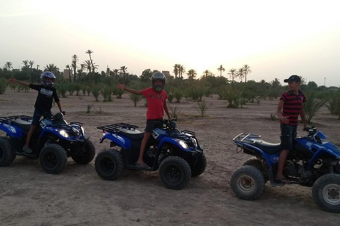 Quad, camel and dinner with show in the desert of Agafay - One hour on a quad across rough ground