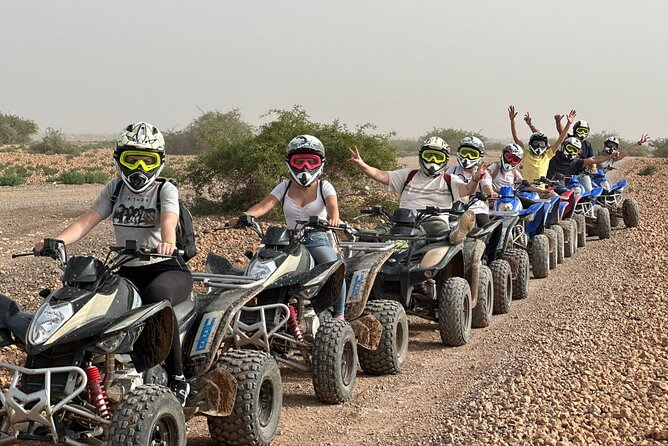 Quad in the Palmeraie of Marrakech - From hotel pickup to the first engine start