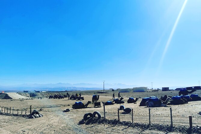 Quad Ride In The Agafay Desert - A different route back to the base