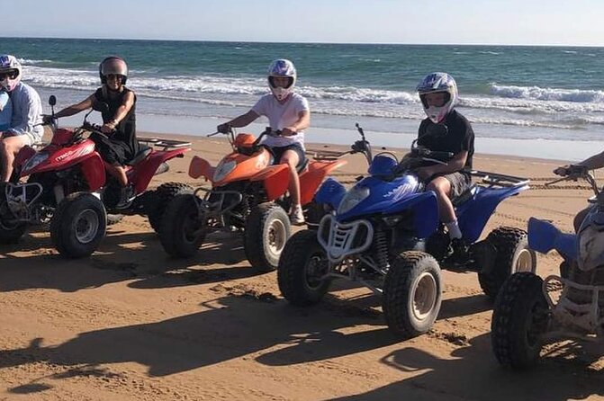 Quad to the Sand Dunes and Wild Beach - The equipment and riding setup