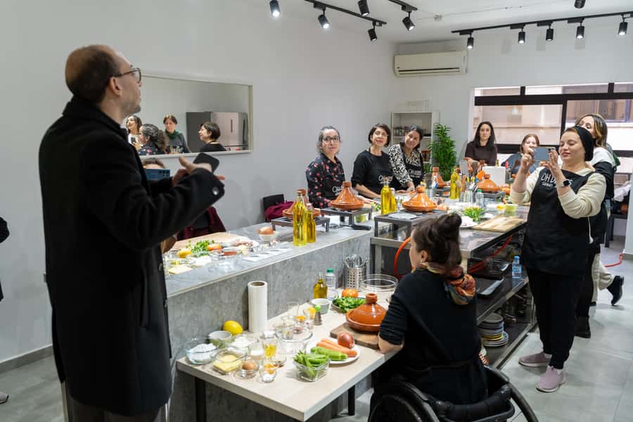 Rabat: Authentic Moroccan Cooking Class with Expert Chefs - Preparing starters, tagines, and bread
