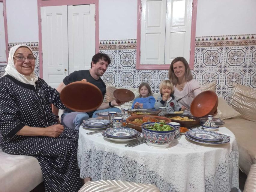 Rabat: Cooking Class in a Family Home - Eating what you helped prepare