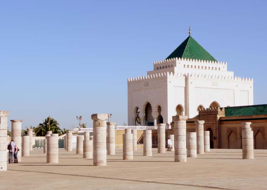 Rabat: Full-Day Trip from Casablanca - The Royal Palace exterior and Rabat’s official face