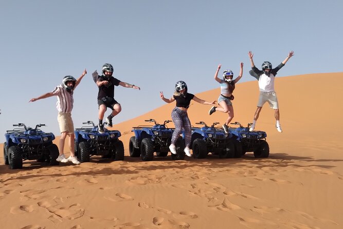 Sahara ATV Quad & buggy in Merzouga Desert & Sandboarding - Sandboarding for a second kind of desert fun