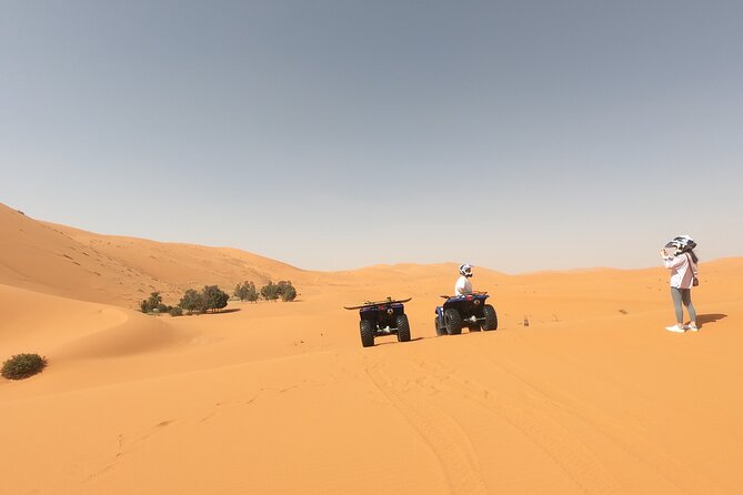 Sahara ATV Quad & buggy in Merzouga Desert & Sandboarding - What the first hour is likely to feel like