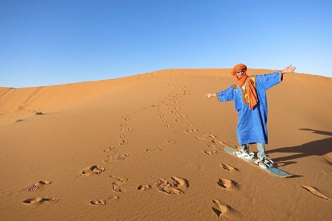 Sandboarding guided experience from Agadir&Taghazout - A coastal stop before the main action