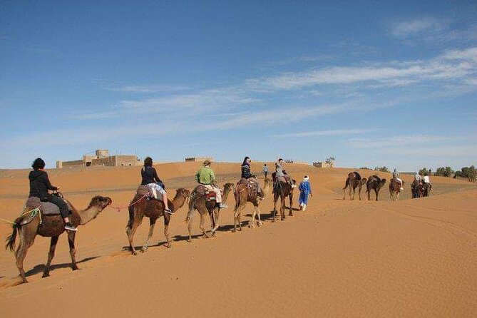 Standard trip in 1 night / 2 days from fez to merzouga - marrakech or back with same transportation fez - Dinner, music, and a night in camp