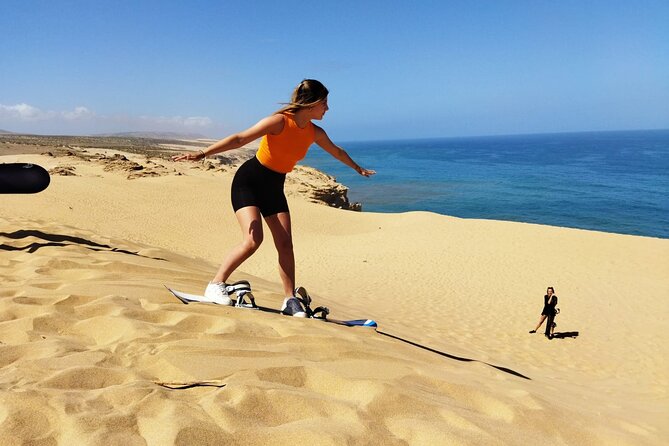 SUNSET Sandbording in AGADIR - Sunset from the dune crest