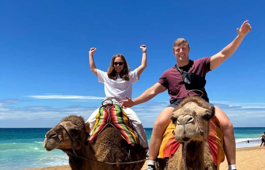 Tangier: Cap Spartel, Hercules Caves & Camel Riding - Rmilat Park: a quick photo stop