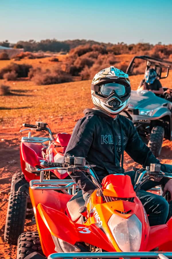 Tangier: Quad Bike Adventure with Hotel Transfers - One hour of mountain riding
