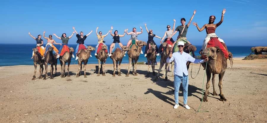 Tangier: sunset, tea, camel ride, Cape Spartel and caves. - What this Tangier outing actually offers