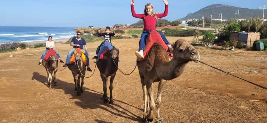 Tangier: sunset, tea, camel ride, Cape Spartel and caves. - Who will enjoy this experience most