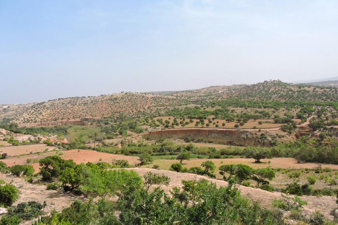 Walk between Argan Forest, Ocean & Waterfalls. 12 km - Starting among the argan trees